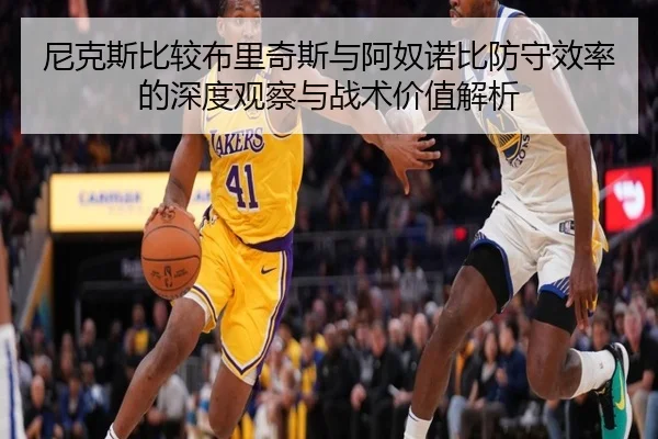 尼克斯比较布里奇斯与阿奴诺比防守效率的深度观察与战术价值解析